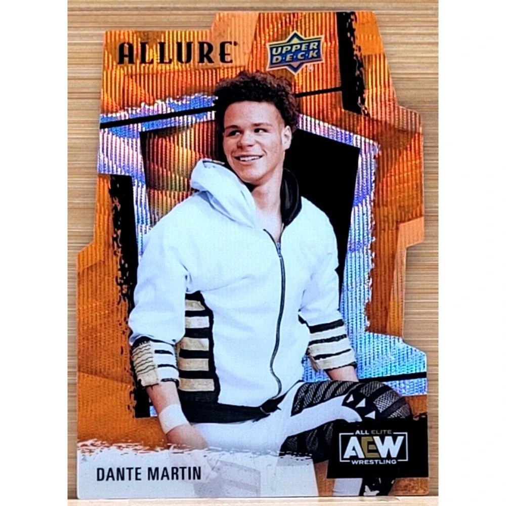 2022 UPPER DECK AEW‎ ALLURE DANTE MARTIN ORANGE SLICE